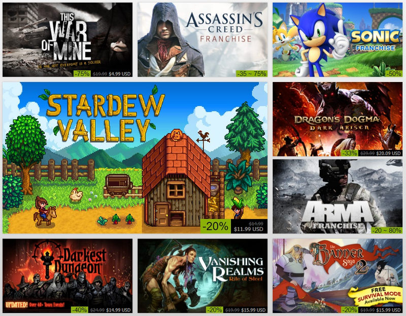 Illustration for article titled Escondan sus billeteras: las ofertas de verano de Steam han comenzado